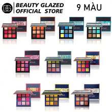 beauty glazed 9-Color Eyeshadow Palette, High Pigmentation, Matte, Shimmer, Natural Smokey, Glitter, Cream & Powder Textures, Waterproof Makeup Palette - #T - 查看 3