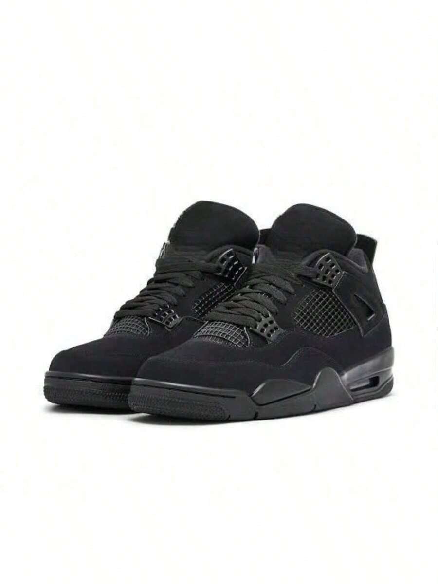 High-Top Sneakers For Gym Training, Comfortable, Immediate Shipping. - 黑色 - 查看 1