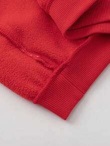 Balabala Sudadera estampada para niño, jersey informal y suave para primavera - Rojo - Ver 9