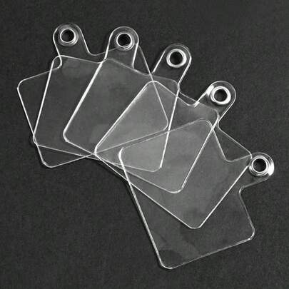 5 st universella distansplattor för telefonsnodd, fixering av telefonladdningsport, anslutningskort, telefonfodral, klämma, snoddklistermärke, hänge