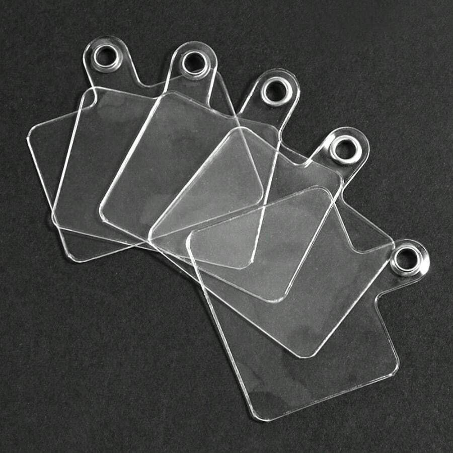 5个通用手机挂绳垫片，手机充电口固定连接卡手机壳夹挂绳贴纸吊坠