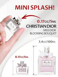 Christian Dior Nước hoa Miss Dior Blooming Bouquet Eau De Toilette Splash dành cho nữ Nước hoa Du lịch Thiết yếu 0,17oz/5ml Lâu trôi Sang trọng Thanh lịch Vượt thời gian Cổ điển Bạn gái Vợ Mẹ Bạn bè Sinh nhật Tiệc tốt nghiệp Du lịch Cắm trại Ngoài trời Trường học Chuyến đi khuôn viên trường Lễ hội Kỷ niệm Mùa hè Mùa thu Mùa thu SummerSelections Những thứ không thể thiếu trong mùa hè SummerClassic Majestic Luxe Effortless Elegance SimpleLuxe Quà tặng Charm Vibe Sử dụng hàng ngày - Giờ ban ngày - Xem 2