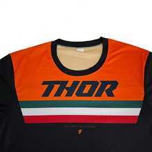 DONUTFOX 2025 男士健身长袖T恤 山地自行车运动服 竞速自行车T恤 MTB BMX 速降摩托车越野T恤