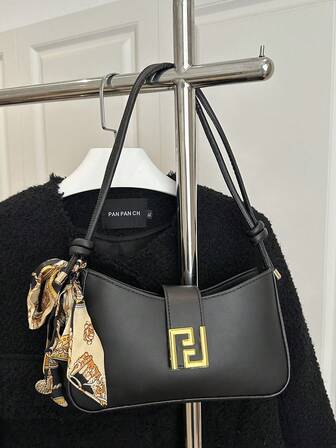 The New Light Luxury Solid Color High-End Versatile Women's Shoulder Bag