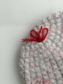 Minimalist Knitted Bucket Hat With Elegant White Bow, Women's Warm Ear Protection Large Head Circumference Knitted Hat, Sweet Cute Handmade Crochet Knitted Hat, Versatile Knitted Hat With Ear Protection, Bucket Hat