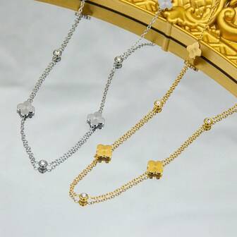 女士蝴蝶结纹理手链，简约独特设计，送给女朋友的高品质礼物