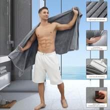 Bathroom Towel Set| Ultra Soft Microfiber Towel Set For Bathroom Hotel,Highly Absorbent Quick Dry Bath Towel Collections