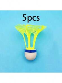 5/10个装防风羽毛球，尼龙材质，防风耐用，适合户外羽毛球练习和运动