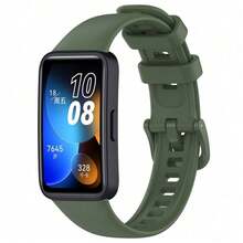 Correa de silicona impermeable compatible con Huawei Band 10 9 8 Sport, brazalete de TPU suave, recambio de correa de reloj para smartwatch , accesorio transpirable y duradero - Banda HW 10 9 8 - Ver 10