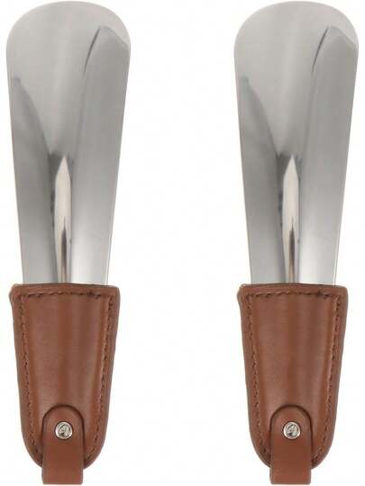 EstiloGALPADA Calzador De Zapatos De Cuero 6.69X1.97X0.12Cm Ideal Para Uso En Casa Y Viajes Fácil De Limpiar Y AlmacenarVersión mejorada