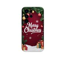 1PC Phone Case ,  Merry Christmas Tree Ornaments Gift , Stylish Phone Case, Phone Decoration, All-around Lens Protection, Creative Small Gift, Funny Gift for Boys and Girls - ブラック - チェックする 7