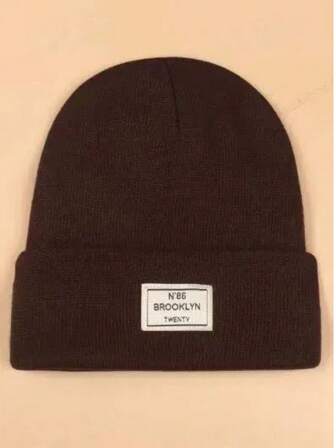 1pc Letter Printed Beanie, 1 Pair Solid Color Fingerless Gloves, , Y2K Style, Outdoor Casual Winter Warm Gloves For Commuting 1 Pair Black Breathable Anti-Slip Protective Warm Gloves For Cycling, Outdoor Camouflage Balaclava Headwear, Tactical Face Mask, Lightweight UV Protection, Suitable For Motorcycle, Skiing Fashion Face Mask, Lightweight UV Protection Random 1 Pair Pineapple Knitted Touchscreen Thick Warm Gloves