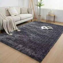 Multi-Colored Plush Rugs. Softness And Style For Your Home. Size 150 - Hitam - View 5