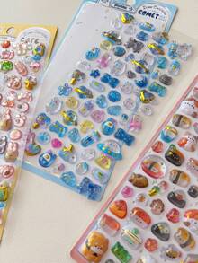 1/4 逼真 3D 寿司贴纸 - 寿司卷、刺身、天妇罗、握寿司、盖饭、饭团、芥末、姜、海苔、味噌、可爱亚洲美食贴纸、寿司贴纸、日式美食贴纸、可爱美食贴纸、美食主题贴纸、动漫美食贴纸、美食贴纸、亚洲贴纸 - 彩色 - 查看 6