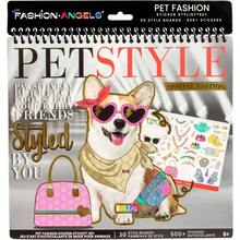- Pegatina de moda para mascotas, 30 hojas de estilo para colorear para nios, nombres, complementan y disean trajes nicos para tus animales favoritos, artculos esenciales para - Multicolor - Ver 7