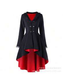 Stroje damskie - Czarny z fioletowym tłem - Zobacz 5