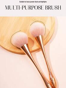 1 Cọ lông mềm cán dài hình vòng eo cong lấp lánh – Cọ làm sạch bụi móng đa năng & Cọ trang điểm phấn má hồng/phấn phủ, Dụng cụ làm đẹp thiết yếu thân thiện với da cho việc làm móng và trang điểm hàng ngày - Nhiều màu - Xem 7