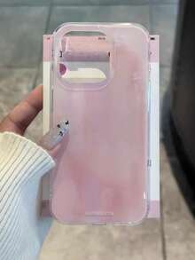 可爱3D渐变闪粉手机壳，兼容 17 Pro Max、17 Pro、17 Air、16、15、14 Plus、13、12 Pro Max、11，奢华闪亮保护软壳手机壳 - 暈染粉紅色 - 查看 2