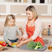 Cutting Boards For Kitchen, Plastic Cutting Board Set Of 1/3pcs, Thick Chopping Boards For Meat, Veggies, Fruits, With Easy Grip Handle, Dishwasher - Multicolor - View 9