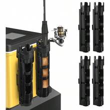 Pacify ロッド ホルダー スタンド 2個セット 釣り ロットホルダー タックルボックス互換 竿立て 収納 道具 クーラーボックス 竿立て - 4個 - チェックする 1