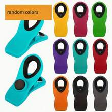 3/6/9pcs Food Bag Clips, Multi-Functional Food Storage Bag Sealing Clips, Moisture-Proof And Dust-Proof Airtight Clips, Suitable For Various Plastic Bags And Snack Bags, Kitchen Organization And Storage, Kitchen Accessories