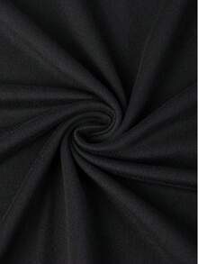 男士时尚印花圆领背心，适合夏季穿着 - 黑色 - 查看 6