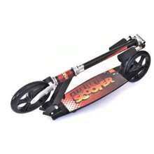 8-Inch Folding Kick Scooter With PU Wheels And Brake, 220lbs Weight Capacity (Random Color) - Multicolor - View 7