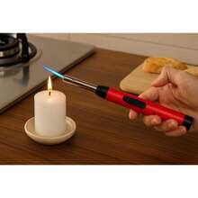 Encendedores tipo antorcha rellenables Eficiente, practico y fácil de usar - Naranja - Ver 6