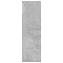 Estantería de pared vidaXL, gris hormigón, 85x16x52,5 cm, madera de ingeniería. - Marrón - Ver 6