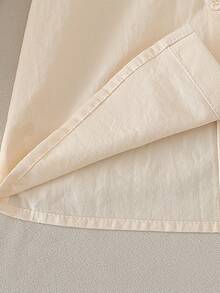 Girls' Spring Cotton Doll Collar Blouse, Stylish - Apricot - View 6