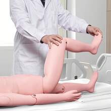 Maniquí de entrenamiento de enfermería , maniquí humano de demostración de tamaño natural masculino para entrenamiento de enfermería, suministros de modelo de enseñanza de educación multifuncional, modelo de simulador de cuidado corporal de maniquí anatómico de PVC - Hombre - Ver 9