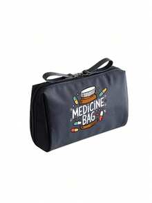 Portable Pill Pouch, Compact Travel Medicine Bag, Convenient Daily/Outdoor/Travel Medication Organizer, Essential For Health-Conscious Frequent Travelers, Must-Have Medical Accessory, Multi-Functional Fabric Small Pill Bag, Portable First Aid Kit, Outdoor Travel Medicine Pouch, Dormitory Emergency Medicine Storage Bag (Multiple Colors Available) - Multicolor - View 16