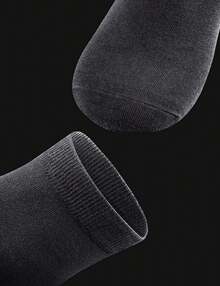 Jueshanzj calcetines de vestir unisex anti-olor Crew Athletic Socks, Calcetines Four Seasons Black2+White2+Grey2, Talla única - 1 - Ver 4