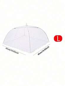 可重复使用的网状食物罩，防苍蝇蚊，适用于户外花园、蔬菜、花卉、草莓等。厨房用品 厨房配件 厨房 厨房工具 - 彩色 - 查看 10