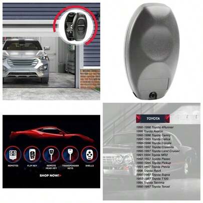 Case Key Fob Remote fits RS3000 BAB237131 - 022