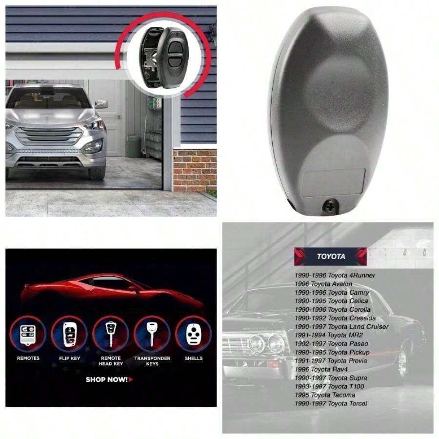 Case Key Fob Remote fits RS3000 BAB237131 - 022