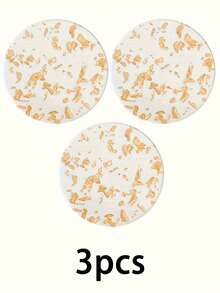 6/3/1个透明亚克力金箔杯垫，耐热杯垫，适用于家庭聚会、餐桌装饰，可用于各种场景，如房间、客厅、餐厅、咖啡馆、户外、家居装饰、房间装饰、节日和派对 - 金色 - 查看 10