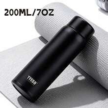 TYESO 1 Piece Mini Pocket Thermal Mug, Stainless Steel, Portable Travel Mug, Back To School, 200ml/7oz Stainless Steel Tea Cup, New Stylish Water Bottle, Mini Portable Car Cup - 所以 - 查看 9