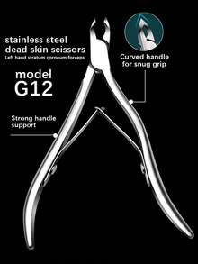 专业不锈钢去茧剪，超锋利3mm/4mm/5mm刀片，家用及美甲沙龙修脚工具 - 彩色 - 查看 3