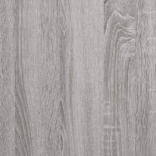 vidaXL Mensole da parete 4 pezzi grigio sonoma 60x20x1,5 cm legno ingegnerizzato - Castano - Visualizzare 8