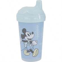 SLAWToddler Sippy Cups For Boys 10 Ounce Mickey Mouse Sippy Cup Pack Of Two With Straw And Lid Durable Blue Leak Proof Travel Water Bottle For Toddlers - MickeyMouseII - View 5