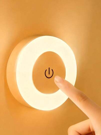 1个LED衣柜灯，可充电，易于安装，便携；橱柜灯，内置280mAh电池，适用于楼梯、走廊、衣柜、壁橱、厨房、橱柜、墙壁、卧室、浴室、旅行、露营、LED灯、家居装饰、厨房、客厅