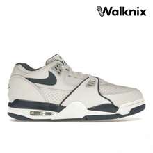 Nike Air Flight 89 Low 'Sail Armory Navy' Cream Phantom Light-Iron-Ore Sneakers Men FQ8256-001 - Nhiều màu - Xem 1