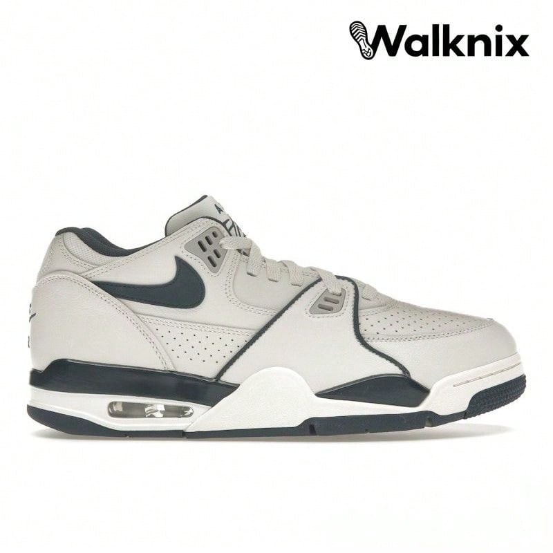 Nike Air Flight 89 Low 'Sail Armory Navy' Cream Phantom Light-Iron-Ore Sneakers Men FQ8256-001 - Nhiều màu - Xem 1
