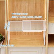 Storage Accessories, Shelves, Shelving Units, Expandable Storage Racks, Wardrobe Dividers, Cabinet Interior Shelving, Expandable Spice Racks, Kitchen Cabinet Organizers, Stackable Storage Shelves, Cabinets, Countertops, Pantries, Width 24cm/9.45in–42cm/16.54in, Two Sizes Available. - 白色 - 查看 5