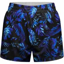 Pantalones cortos de compresin para hombre, cmodos, informales, ligeros, cintura elstica, patrn de impresin 3D, CC, XX - Large - inicial - Ver 3