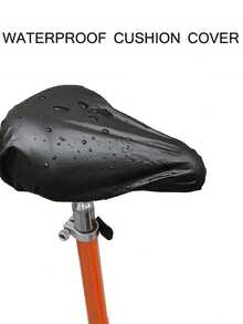 Black Bicycle Seat Cover - Durable Protective Cover Suitable For Road Bikes And Mountain Bikes, Streamlined Design With Flexibility And Protection, Bicycle Seat Cover, Road Bike Accessories, Fashionable Bicycle Accessories, Multifunctional Bicycle Accessories, Modern Cycling Gear, High-Performance Cycling Equipment, Commuter Cyclists, Cycling Enthusiasts - Multicolor - View 2