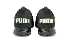 Puma Axelion Rip Lightweight Cushioning Fabric Synthetic Leather Breathable Low-Top Casual Training Running Shoes Black Yellow Sneaker Men 192581-01 - 彩色 - 查看 5