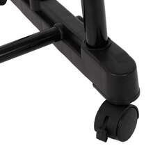 Heavy Duty Metal Dual Rail Clothes Garment Hanging Rack Shelf Display Stand UK - Black - View 2