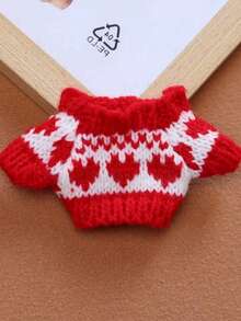 17cm Character Doll Accessories Decorative Cute Fruit Sweater, Mini Doll Decoration Accessories, Suitable For La-Bubu Dolls - Multicolor - View 12